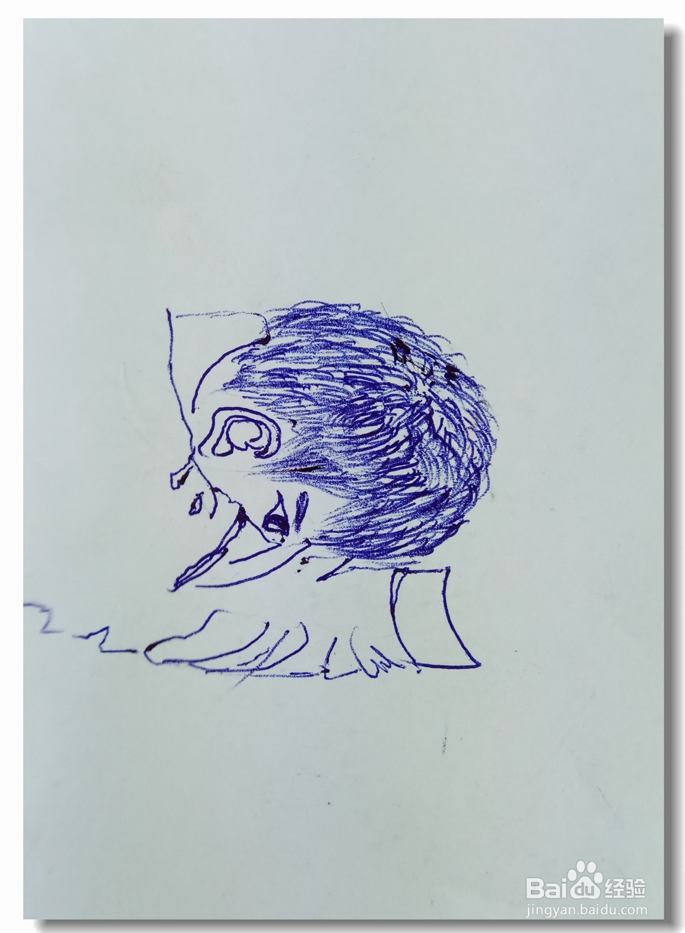 怎样画简笔画“趴在桌子上准备睡觉的人