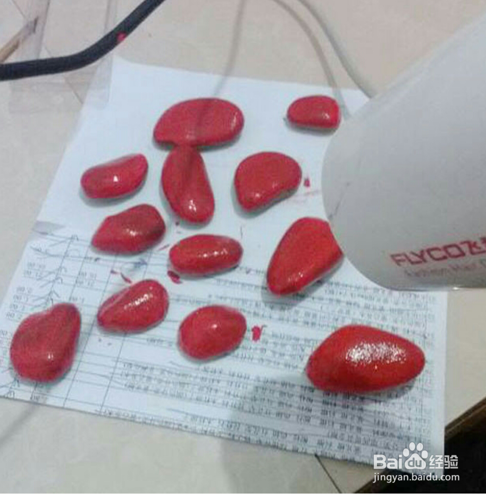 情人节创意礼物送男/女友----如何做石头手绘