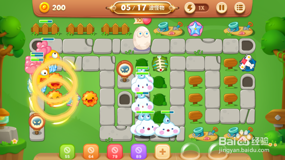 保卫萝卜3燃爆新春第6关金萝卜攻略