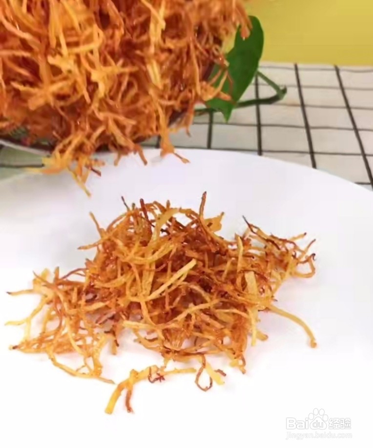 油炸土豆丝怎样才能脆脆的
