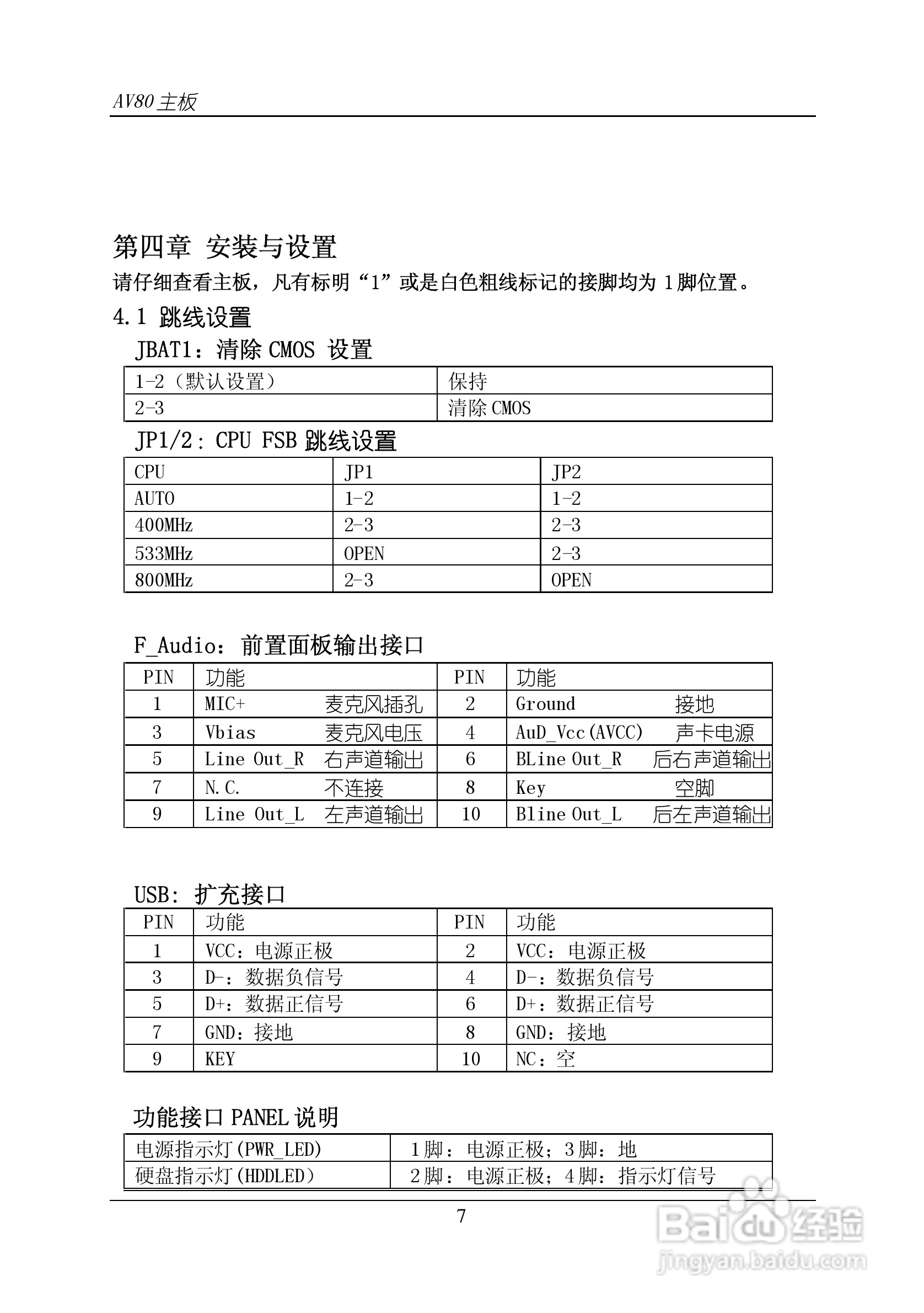 杰灵AV65R120主板说明书:[1]