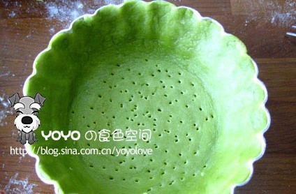 蛋挞的做法——DIY绿茶香橙塔