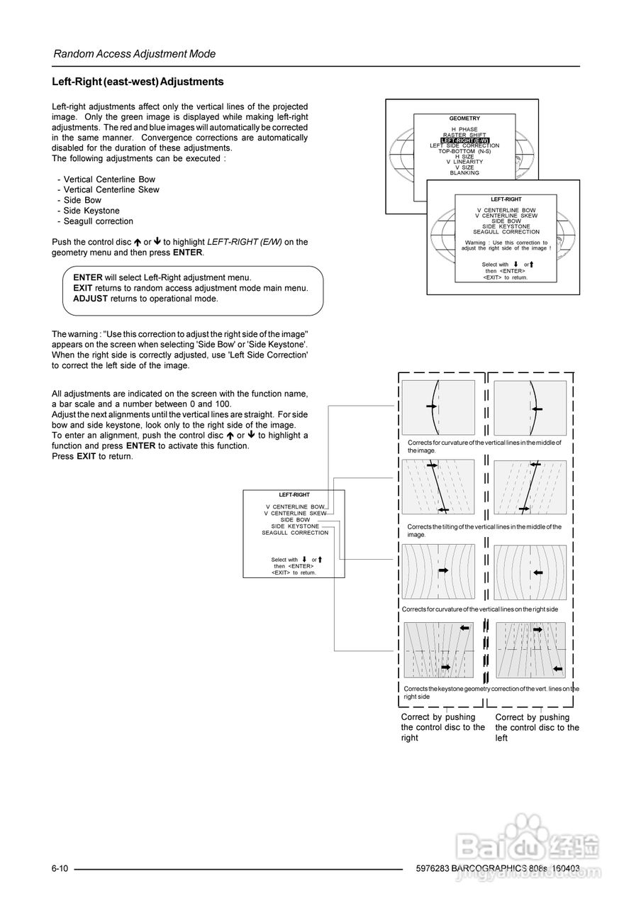 Barco巴可 GRAPHICS 808s投影机说明书:[4]