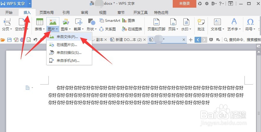 wps文字中如何隐藏文字？