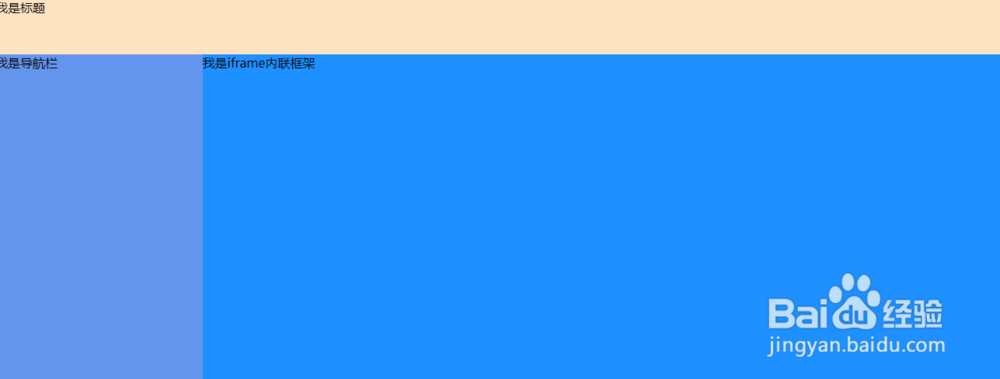 html的div元素使用