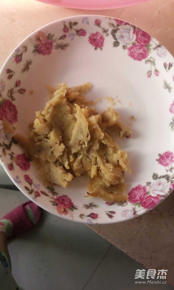 豆浆渣地瓜蜜饼