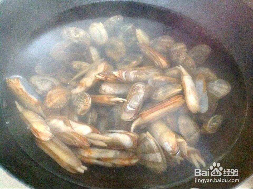 非常简单的蛤蜊疙瘩汤