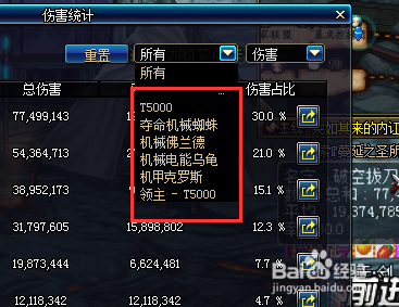 DNF如何查看个人DPS窗口使用伤害统计治疗统计