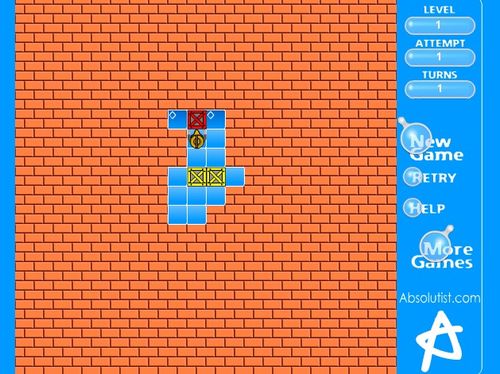 “经典推箱子”第一关攻略