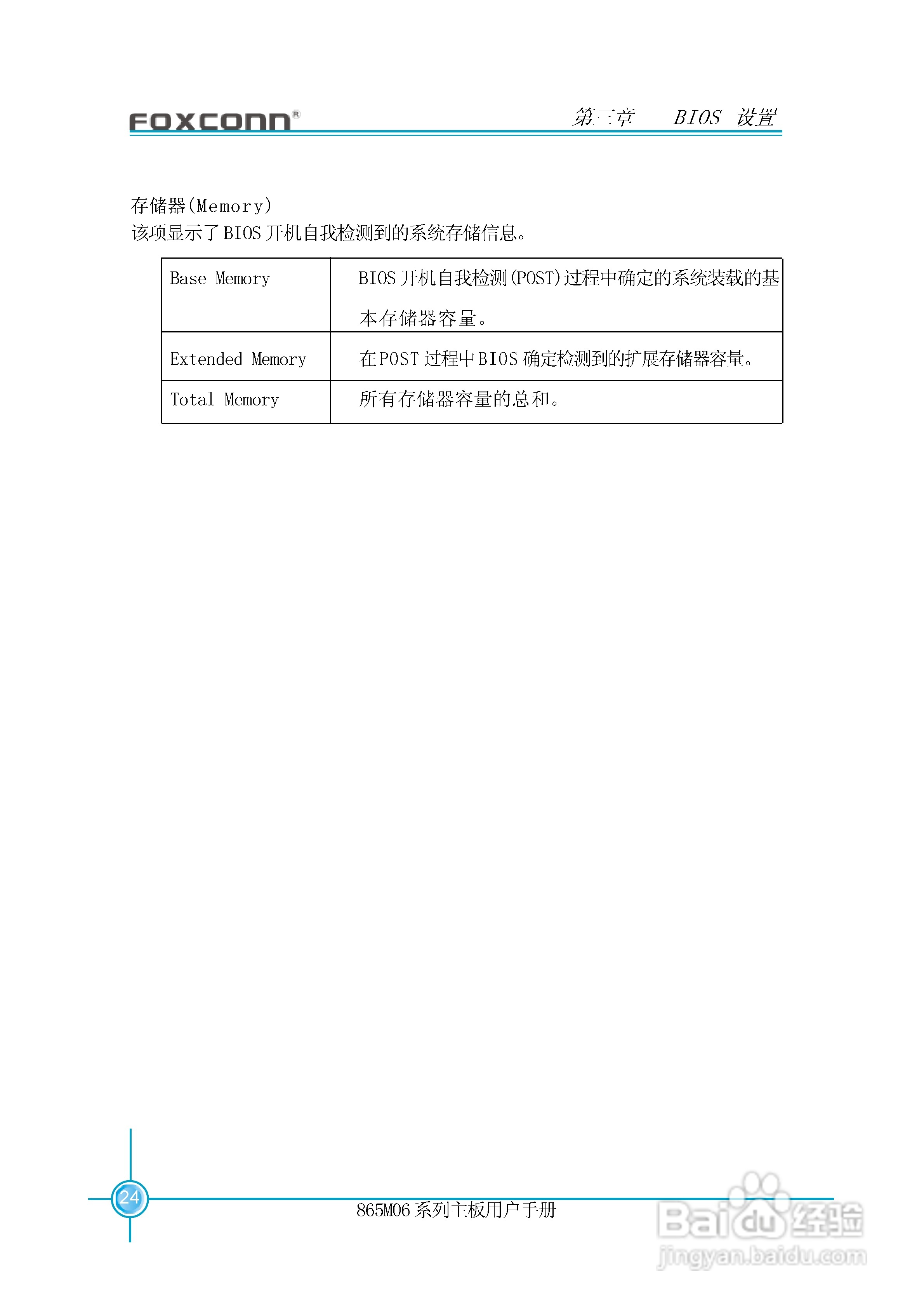 富士康865M06-GV-6LS型主板使用手册:[4]