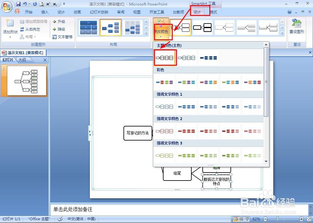 如何写游记思维导图