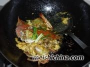 美味咖喱蛋炒蟹