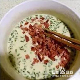 培根香葱鸡蛋饼的家庭做法