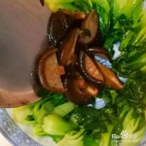 香菇油菜怎么做