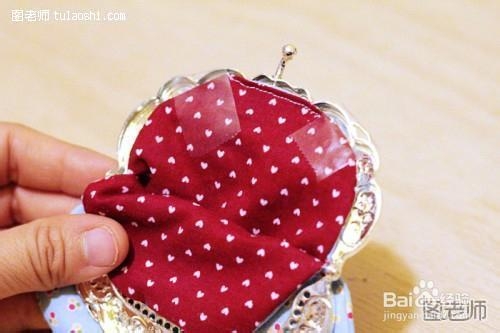 DIY手工制作布艺小清新碎花零钱包