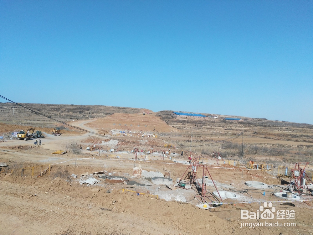 三工区桥梁大桥现场布置形象