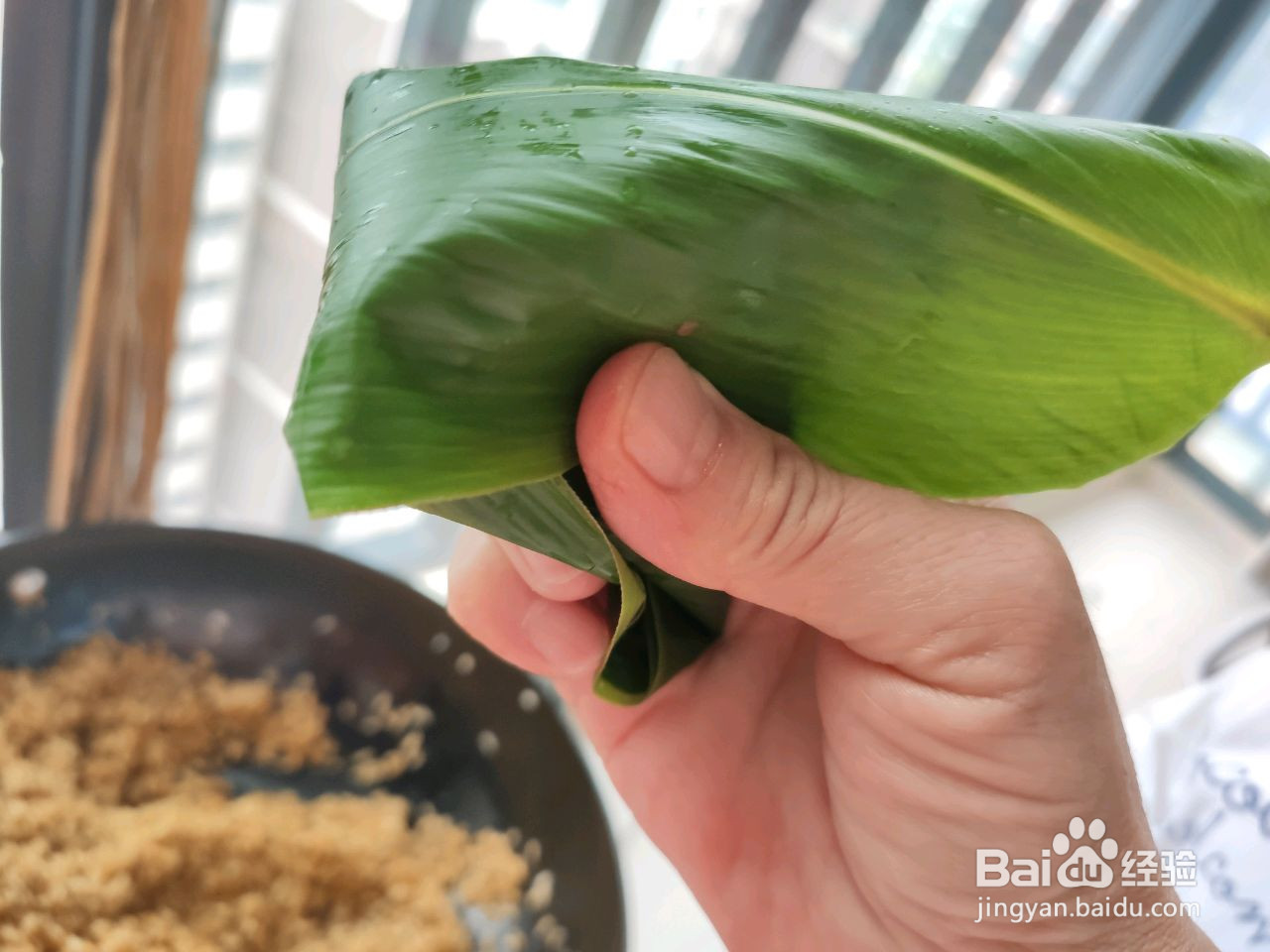 酱香香菇猪肉粽的做法