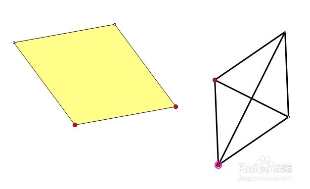 <b>几何画板如何绘制菱形</b>