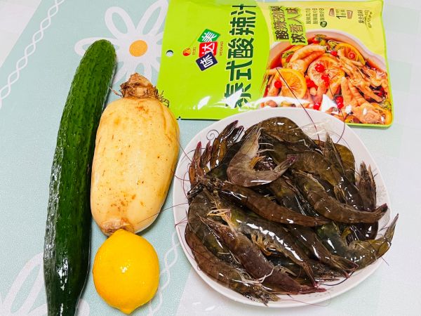 泰式酸辣柠檬虾