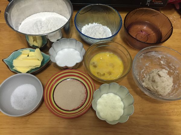 玉米香肠辫子包