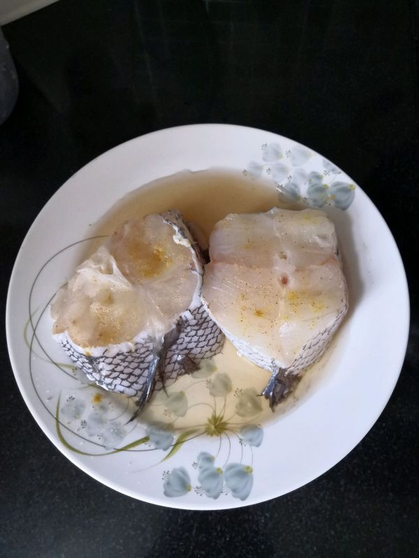 柠香罗勒烤鳕鱼