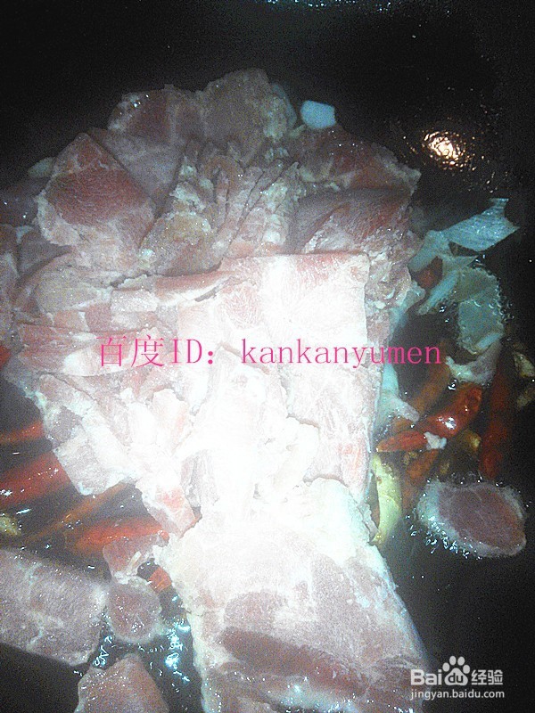 怎么醋溜肉片鲜蘑菇