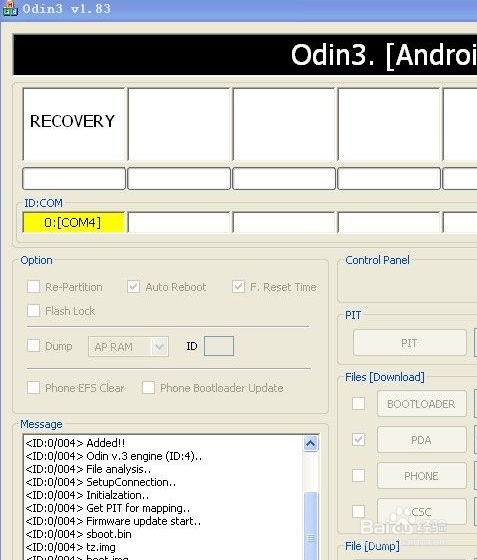 三星 A7 A7000 固件更新时遇到问题 感叹号救砖