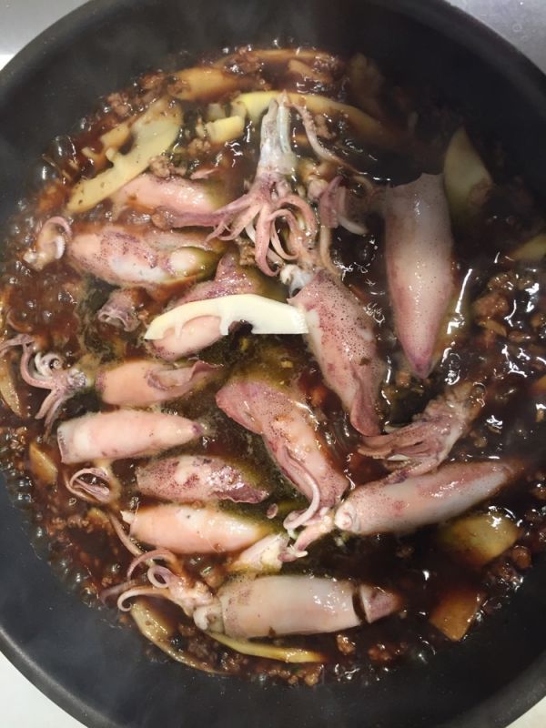 冬笋榄菜焖籽乌