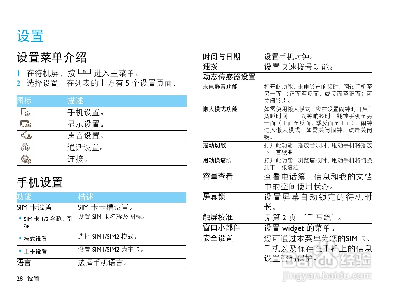 飞利浦X525手机使用说明书:[3]