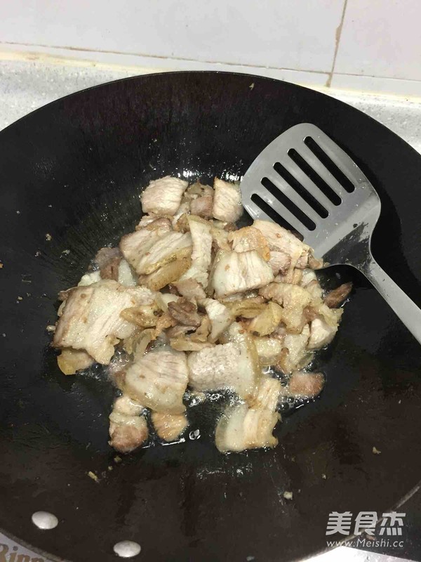 蒜苗回锅肉的做法