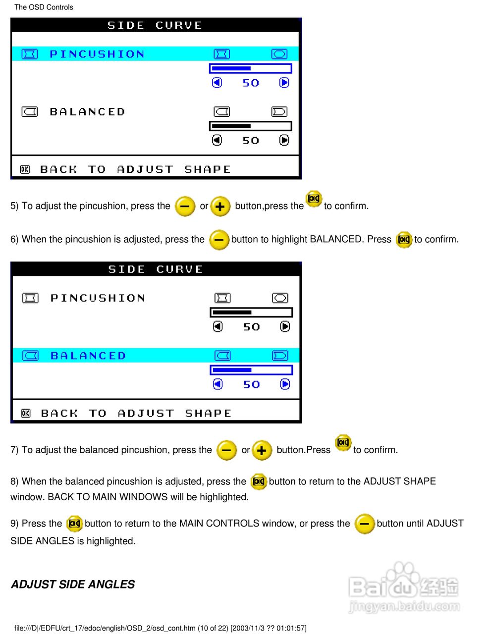 飞利浦107B40彩显使用说明书:[9]