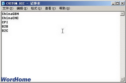 怎样在Word2007自定义词典中批量添加单词