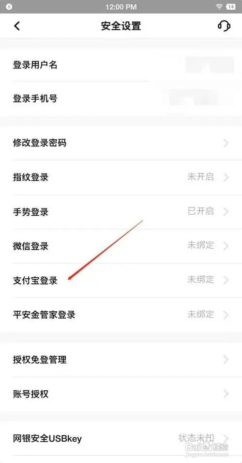 支付宝怎样直接登录平安银行