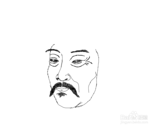 素描诗人白居易是怎么画的