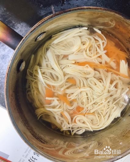 凉拌三丝的做法