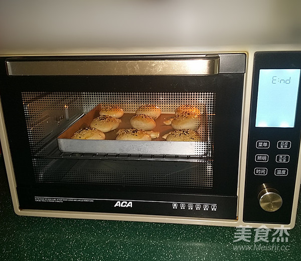 黑芝麻桑茸酥烧饼