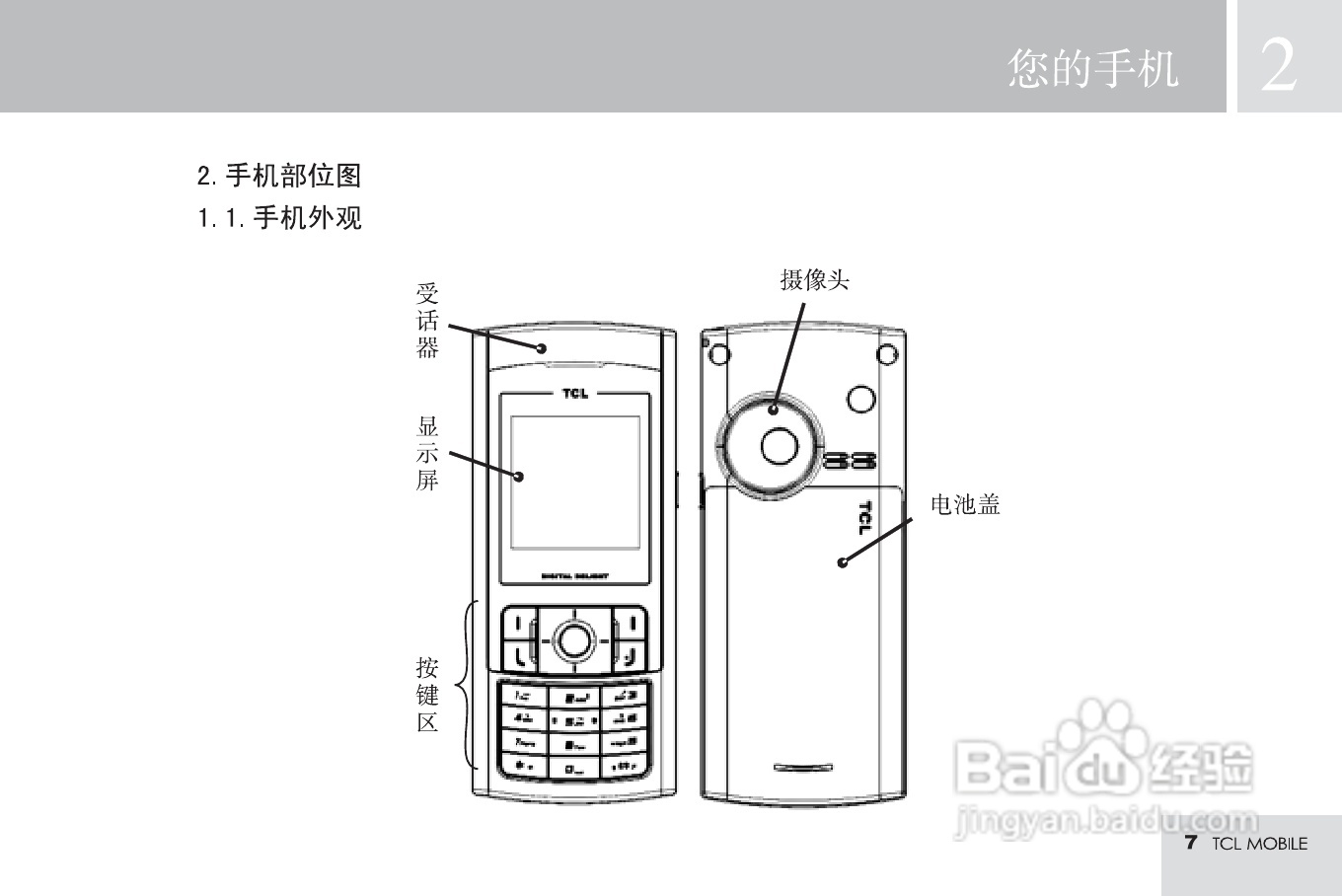 TCL T16手机使用说明书:[1]