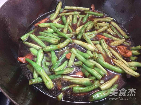 豆角焖面的做法