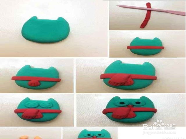 粘土怎么做可爱