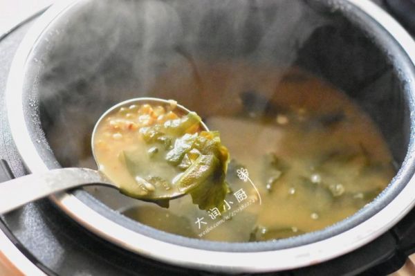 海木耳绿豆解毒汤