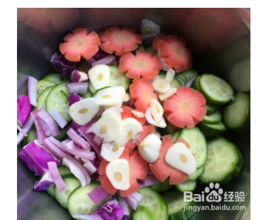 酸辣乳瓜片怎么做