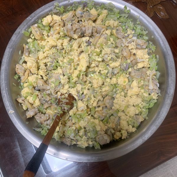 蛤蜊芸豆素水饺