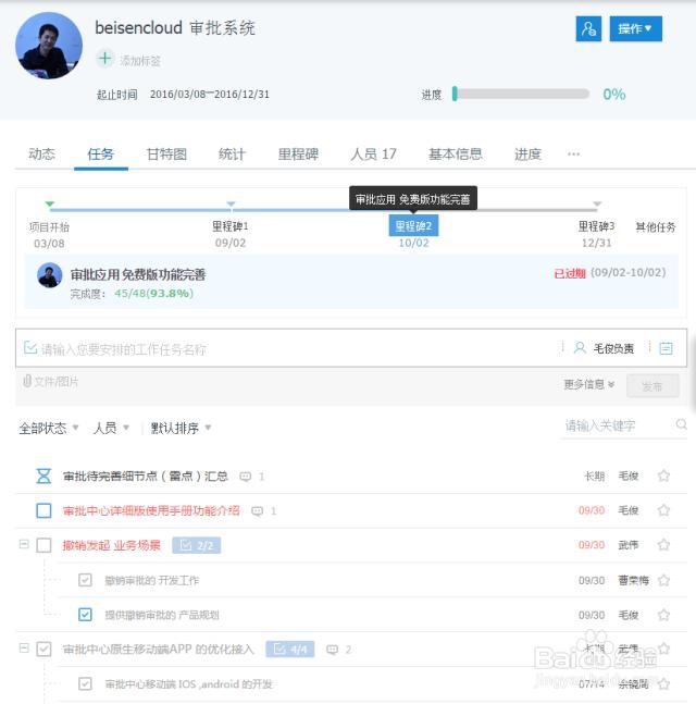 企业项目过程管理经验分享