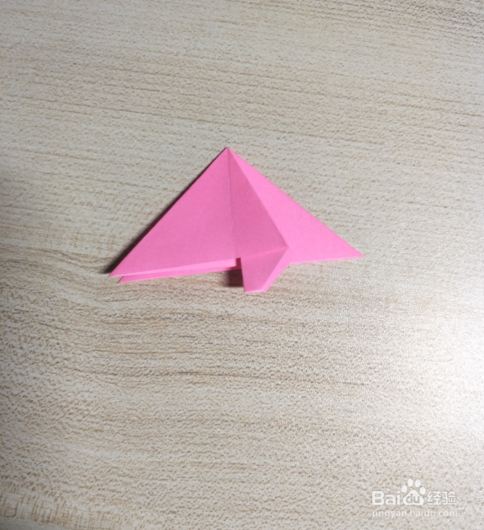 折纸：蝴蝶结书签