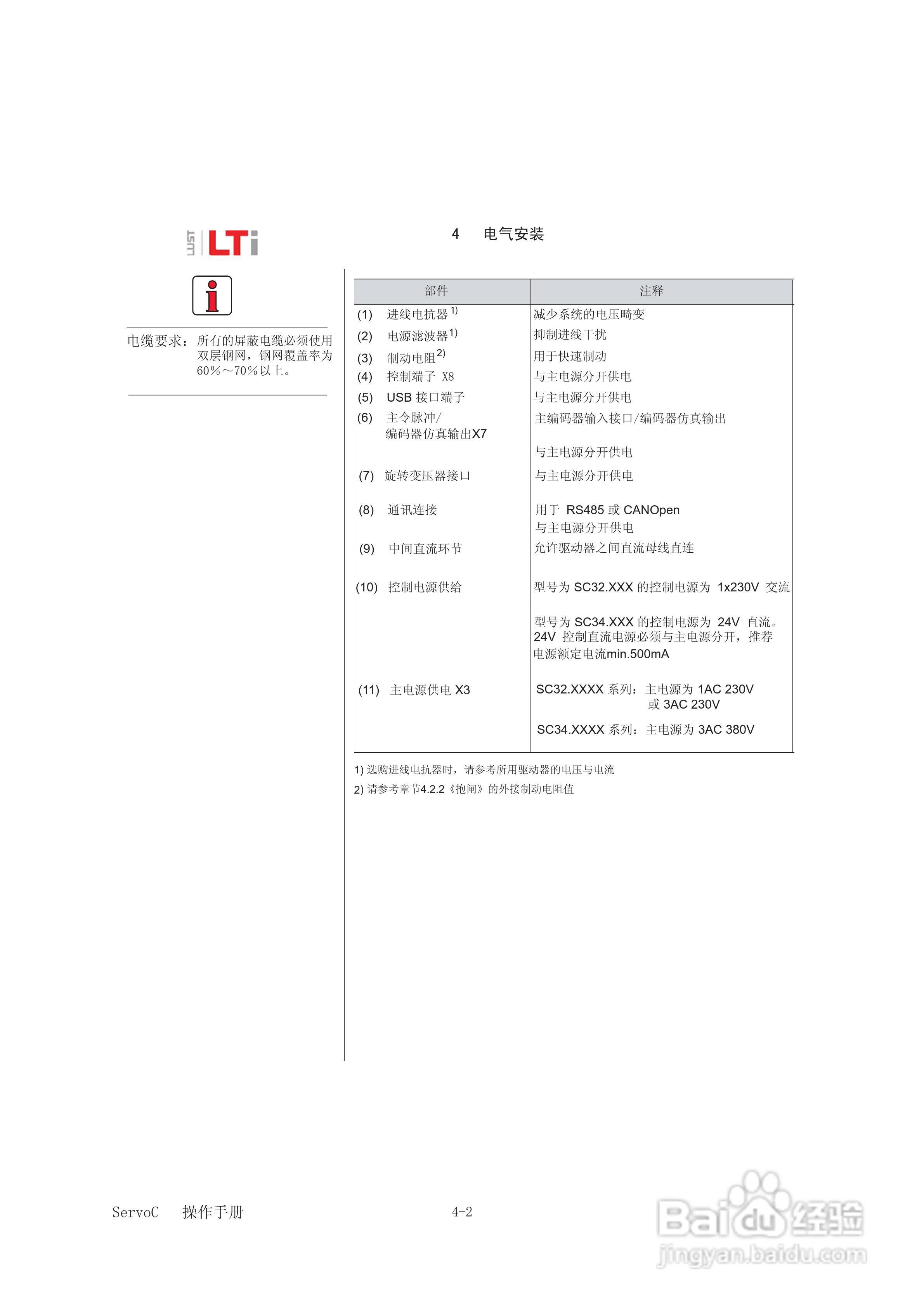 Lust路斯特ServoC伺服驱动器操作手册:[2]