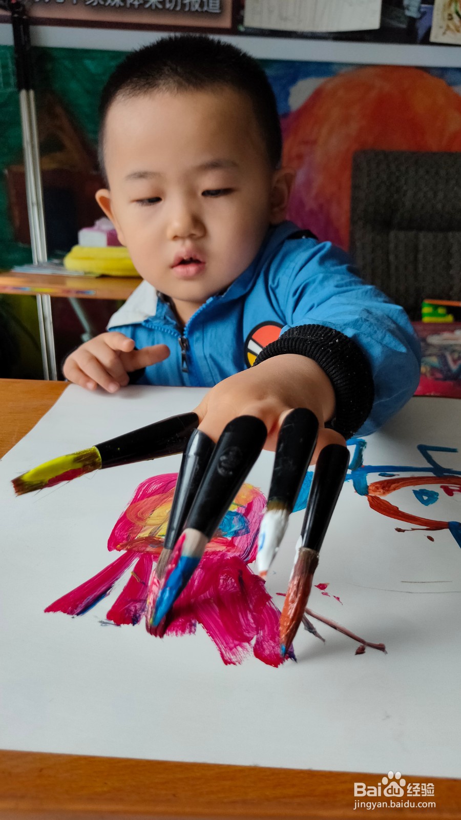 创新专利《指套笔绘画》视频教程系列1