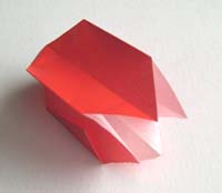 简易折纸玫瑰的制作