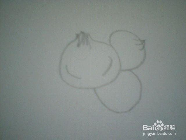 简笔画包子这样画