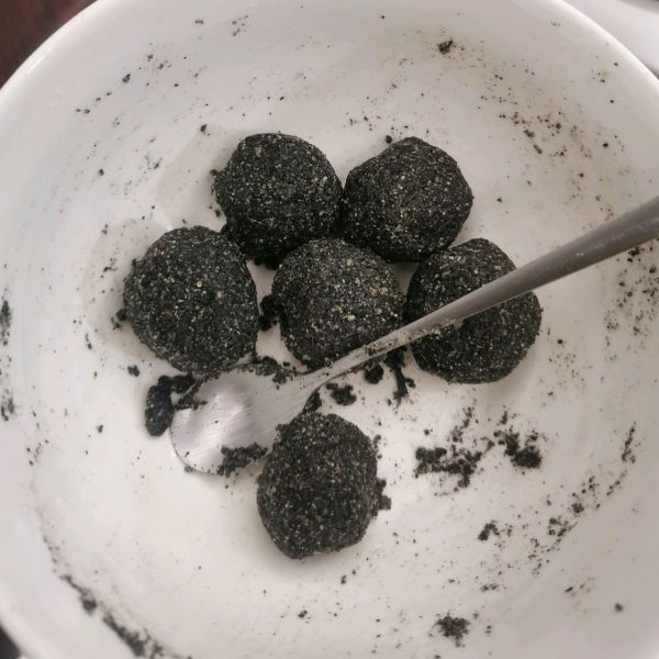 无糖无糯米黑芝麻干吃汤圆