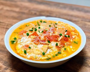 快手汤｜鸡蛋西红柿粉丝汤